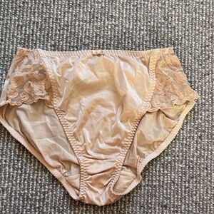 Wacoal Tan Lace Accent Panties